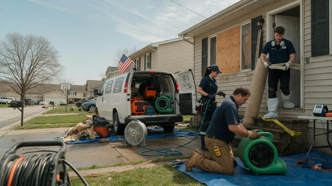 Water Damage Restoration in Waupaca, WI near me